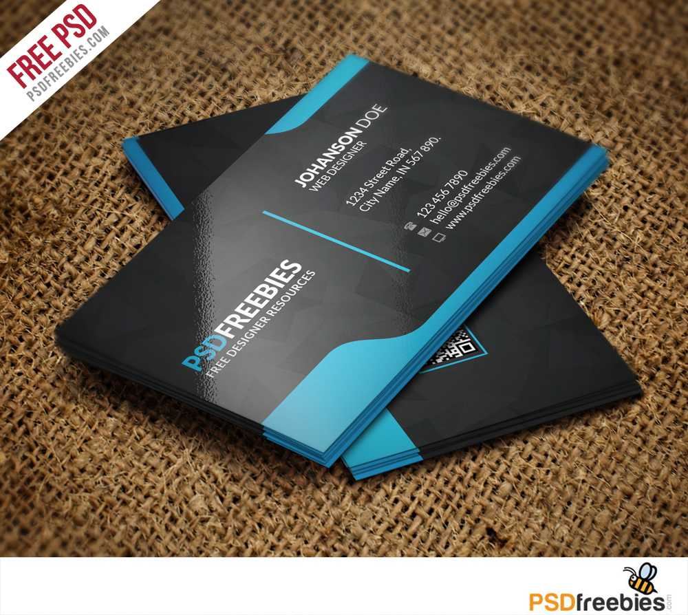 Graphic Designer Business Card Template Free Psd Inside Free Psd Visiting Card Templates Download