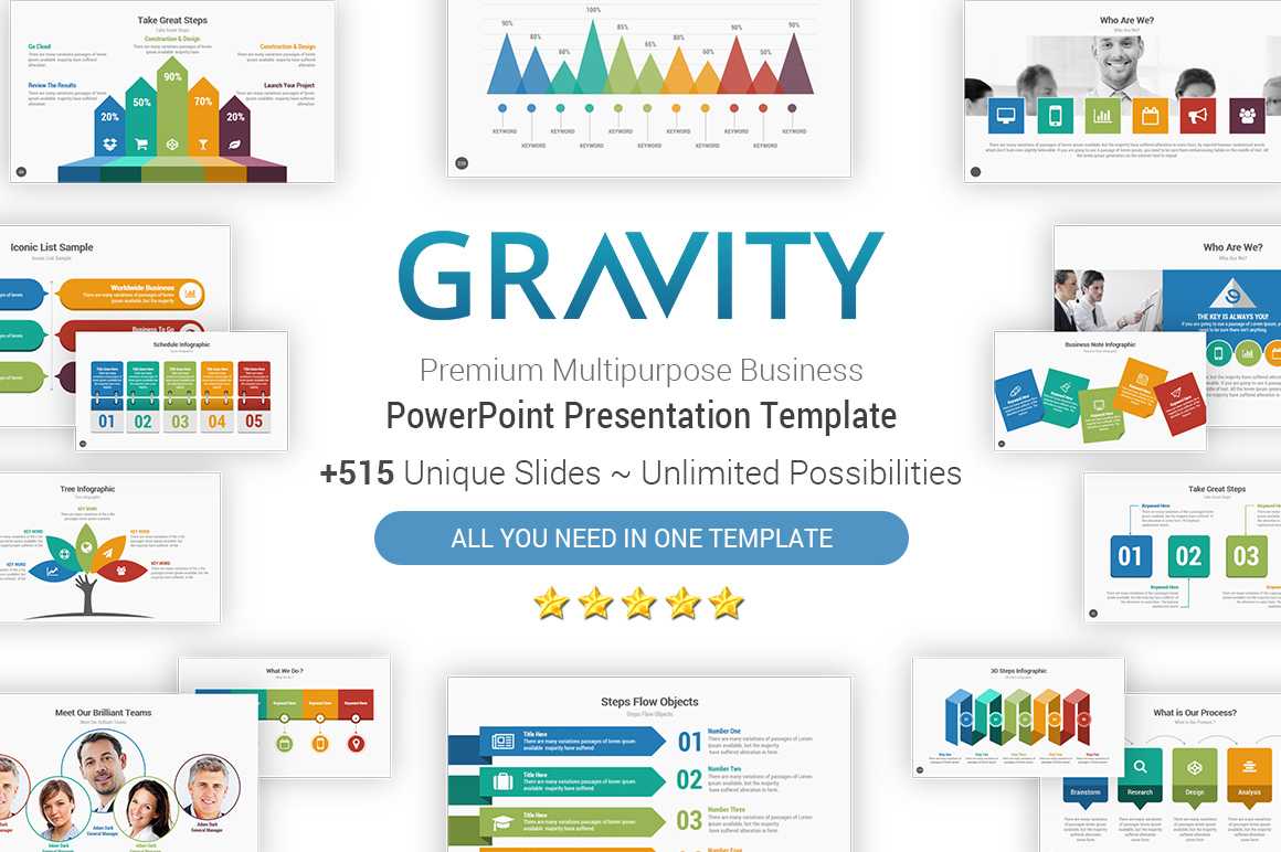 Gravity Cool Powerpoint Presentation Template – Yekpix Intended For What Is Template In Powerpoint