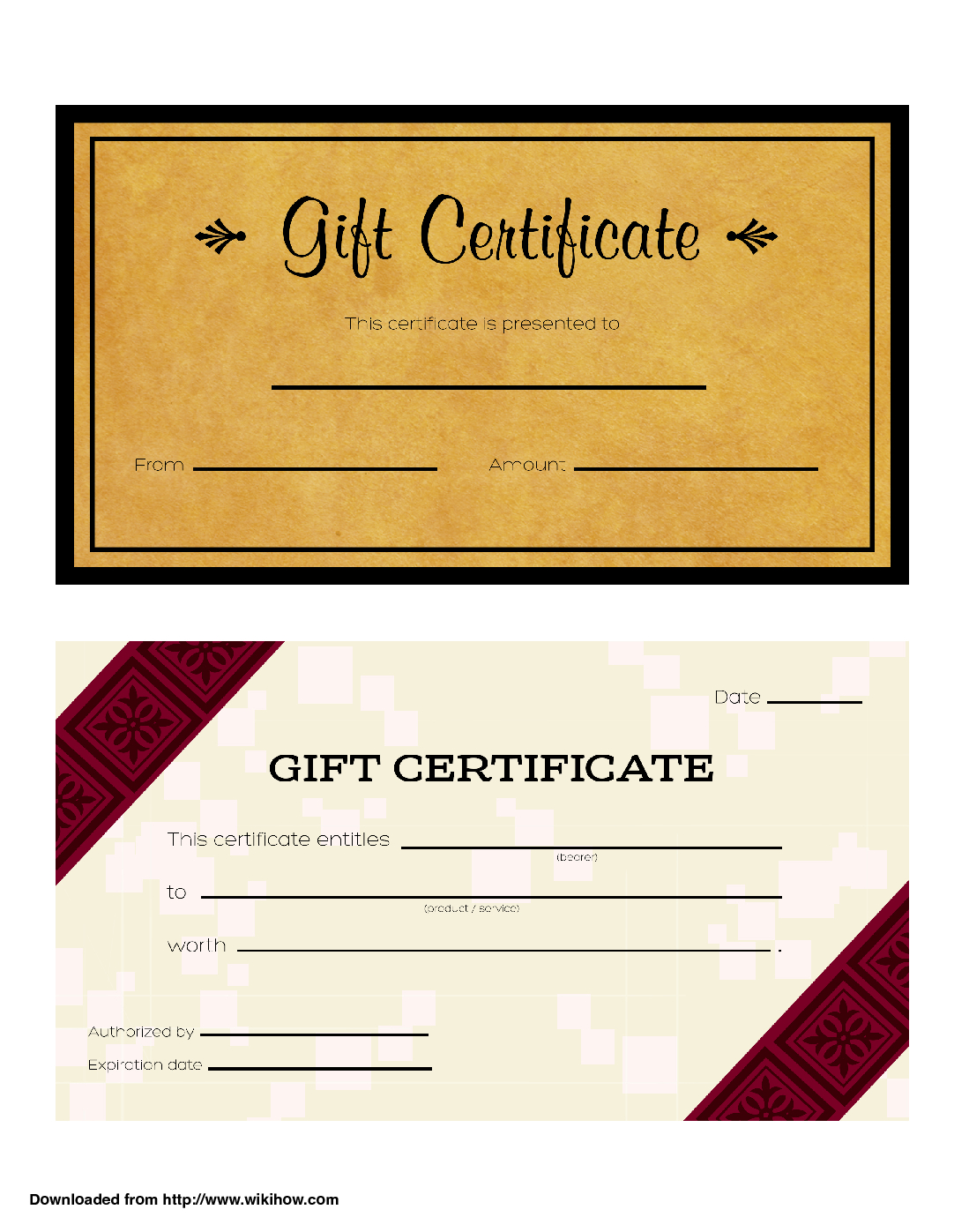 Homemade Gift Certificate Templates – Barati.ald2014 Regarding Homemade Christmas Gift Certificates Templates
