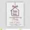 Housewarming Party Invitation Card Design. Stock with Free Housewarming Invitation Card Template