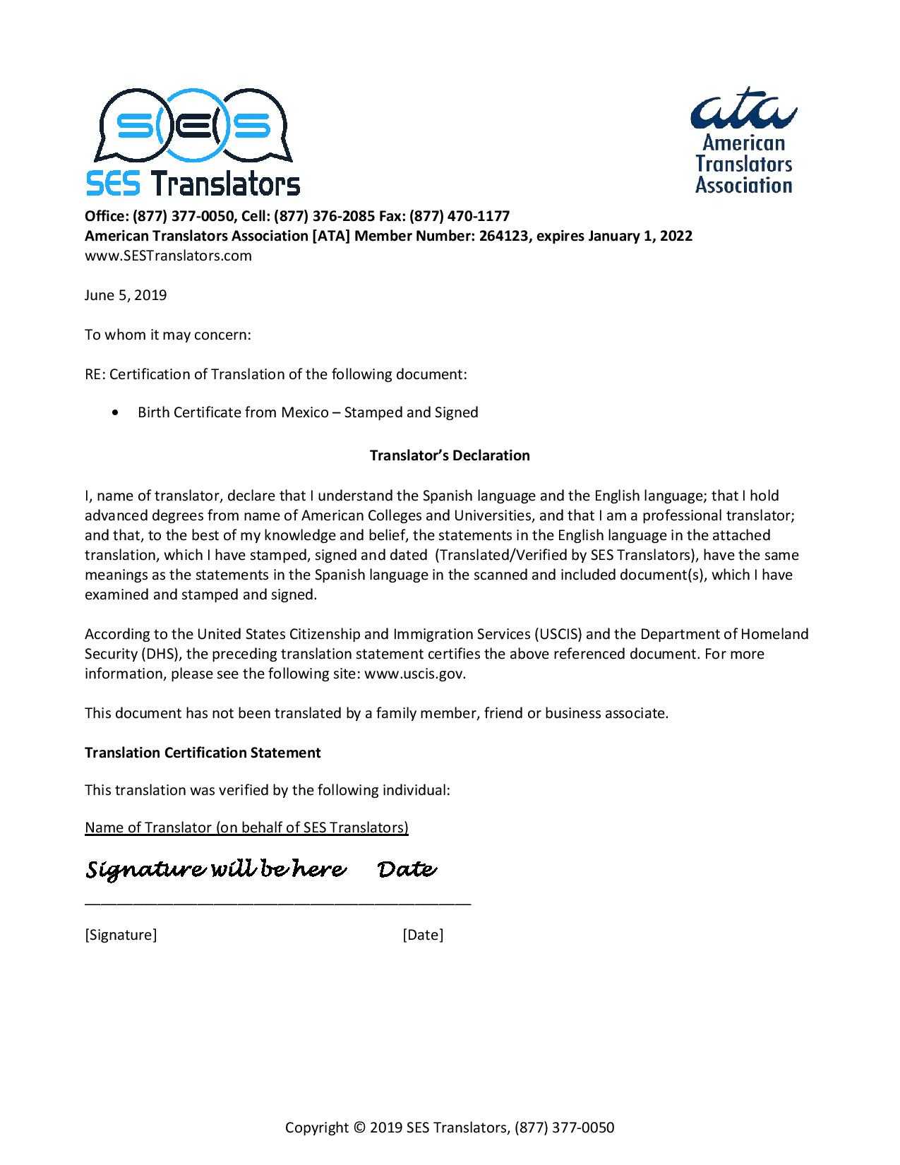 How To Apostille And Translate Documents For Ecuador | Ses Throughout Mexican Marriage Certificate Translation Template