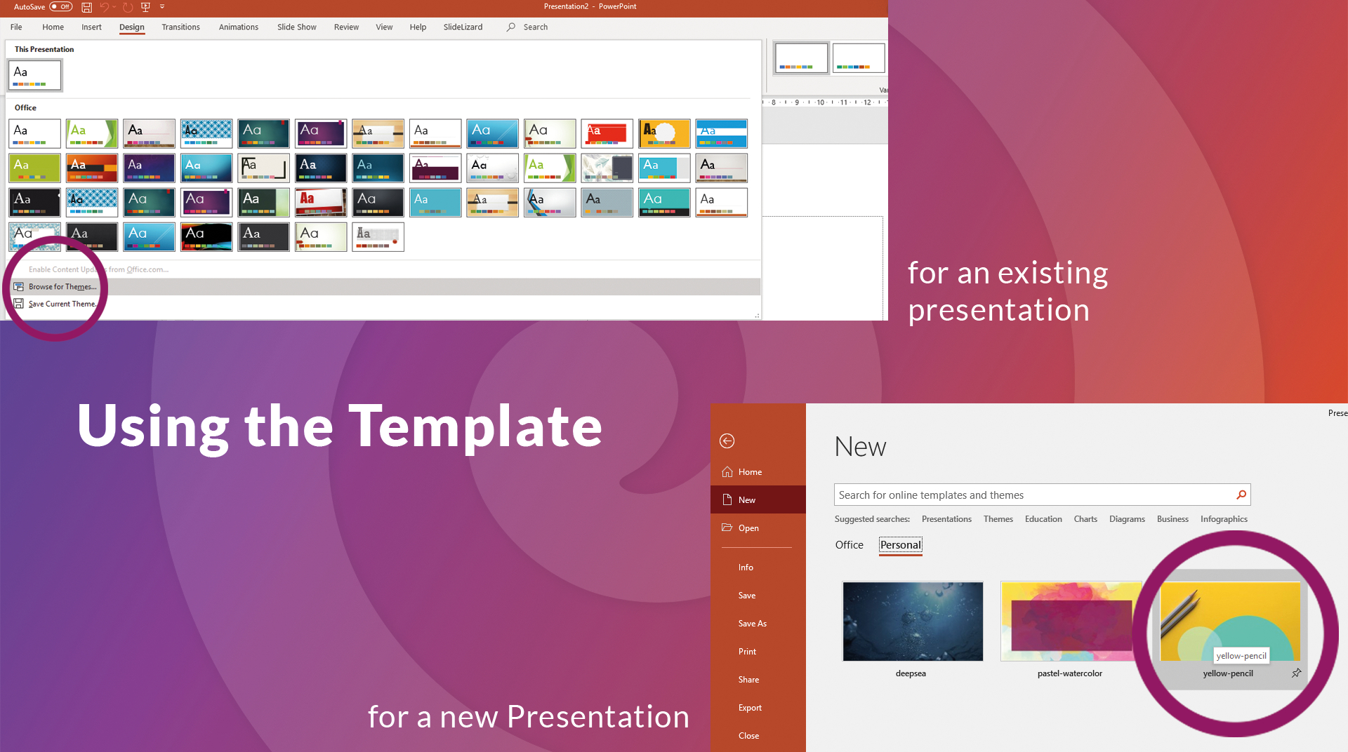 How To Create Your Own Powerpoint Template (2020) | Slidelizard with Where Are Powerpoint Templates Stored