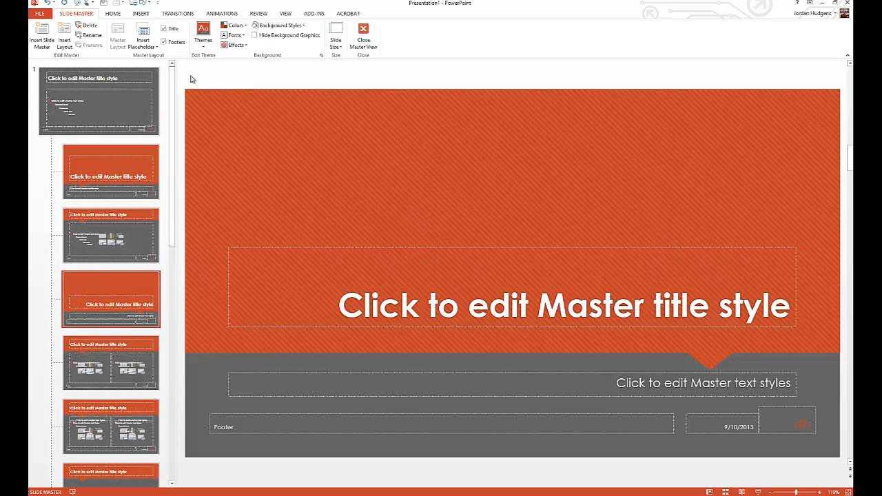 How To Customize Powerpoint Templates For How To Edit A Powerpoint Template