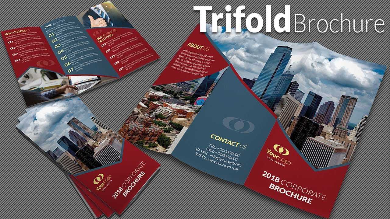 How To Design A Trifold Brochure In Adobe Illustrator Cc 2020 With Regard To Tri Fold Brochure Ai Template