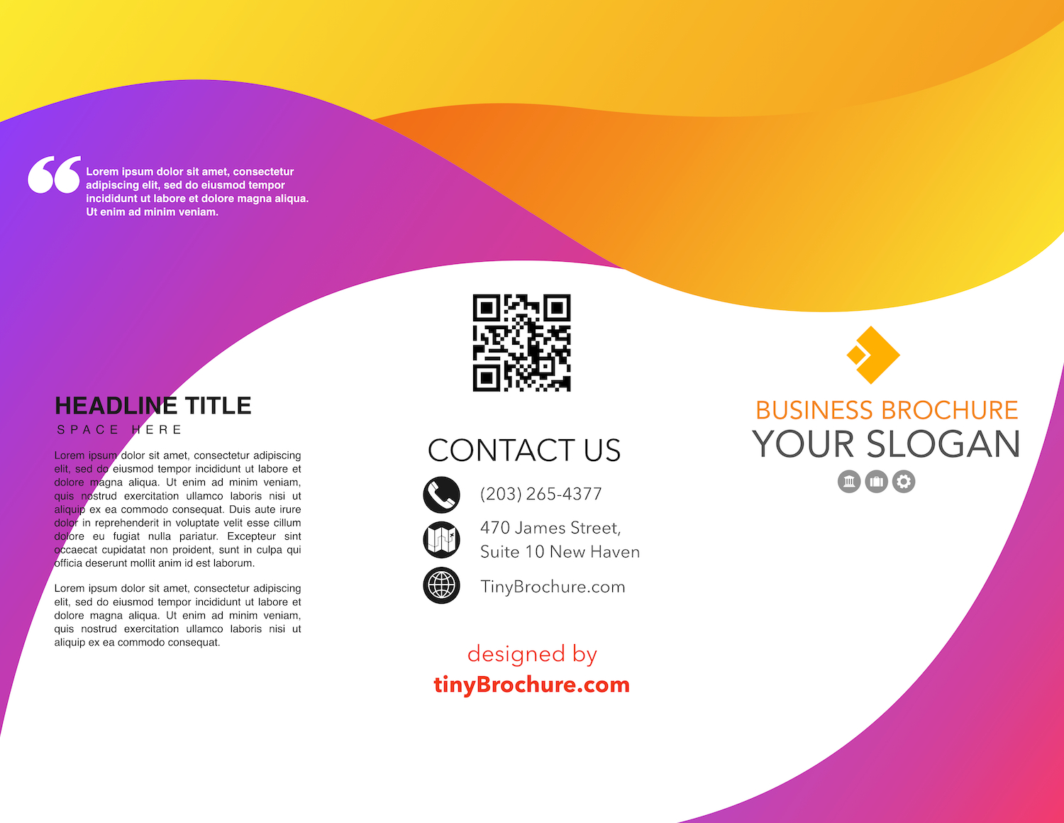 How To Make A Tri Fold Brochure In Google Docs With Google Doc Brochure Template