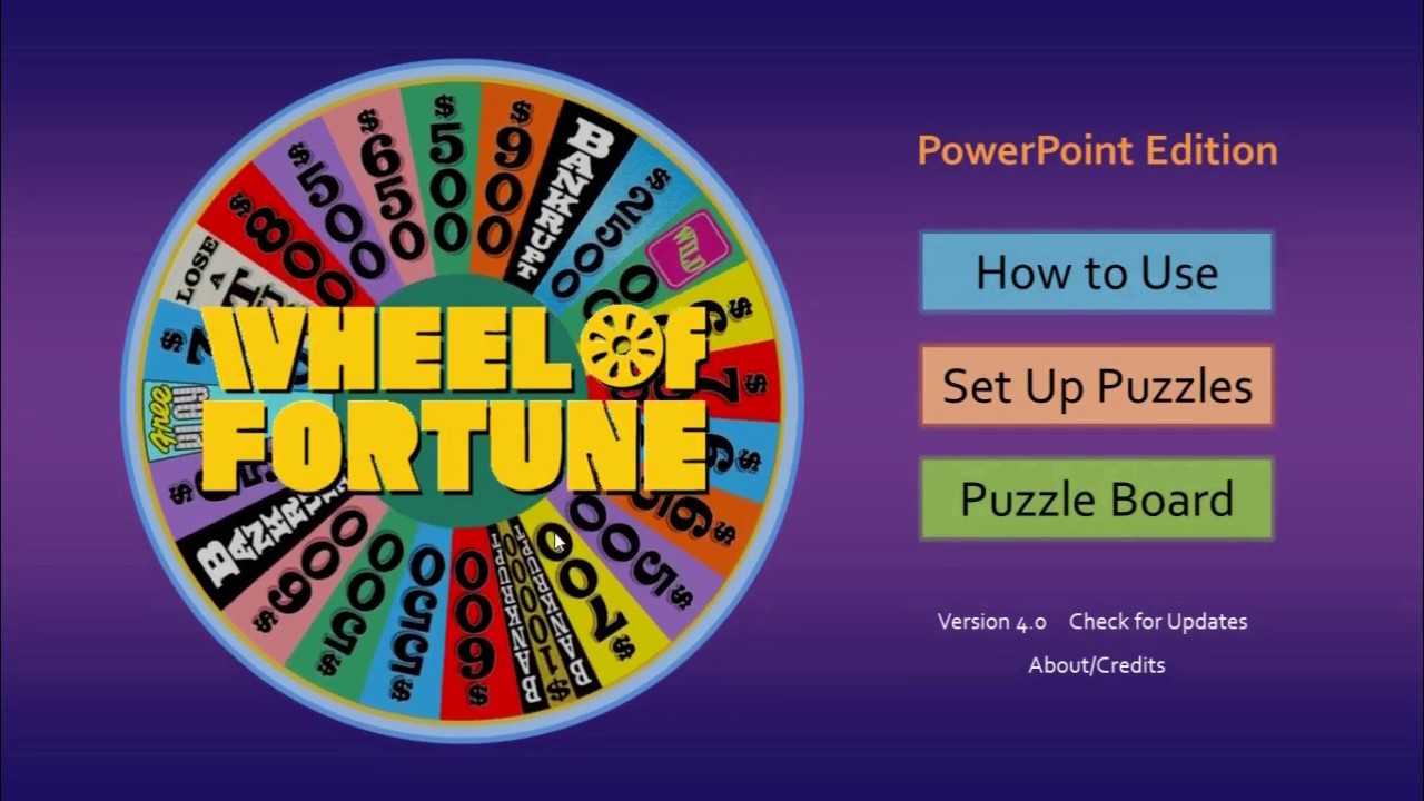 How To Make A Wheel Of Fortune Game On Powerpoint - Xtos Pertaining To Wheel Of Fortune Powerpoint Template