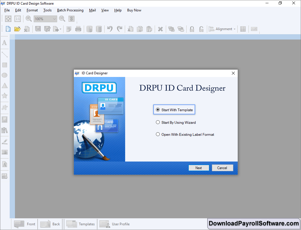 Id Card Maker Software Design Photo Student Faculty Identity Regarding Faculty Id Card Template