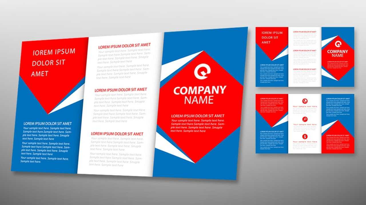 Illustrator Tutorial - Tri Fold Brochure Design Template Inside Tri Fold Brochure Ai Template