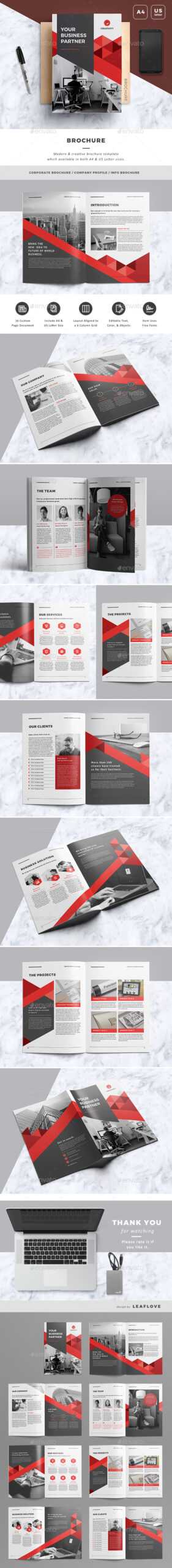 Indesign Brochure Templates From Graphicriver Inside Brochure Template Indesign Free Download