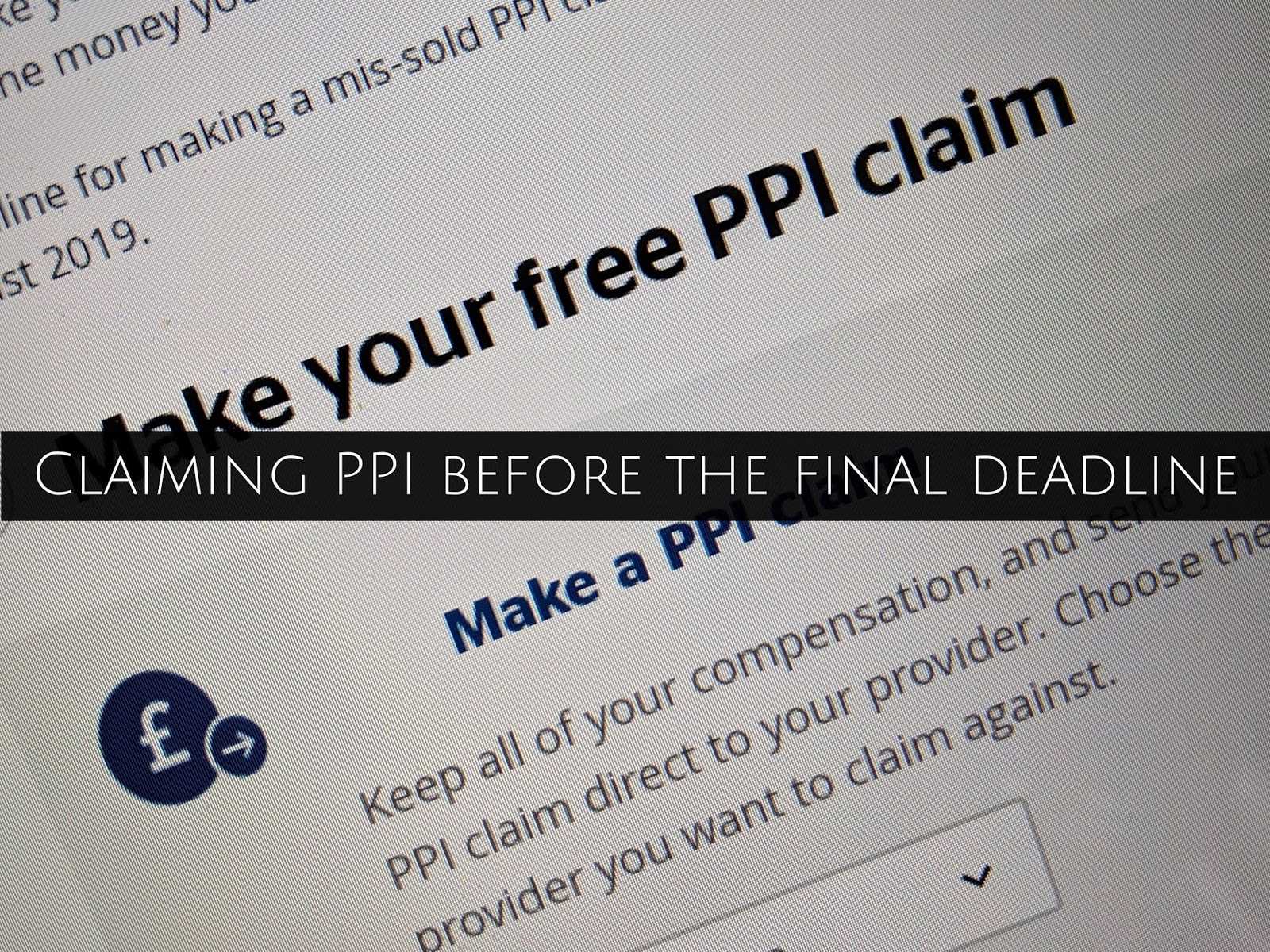 Jibberjabberuk: Finance Fridays – Claiming Ppi Before The In Ppi Claim Letter Template For Credit Card