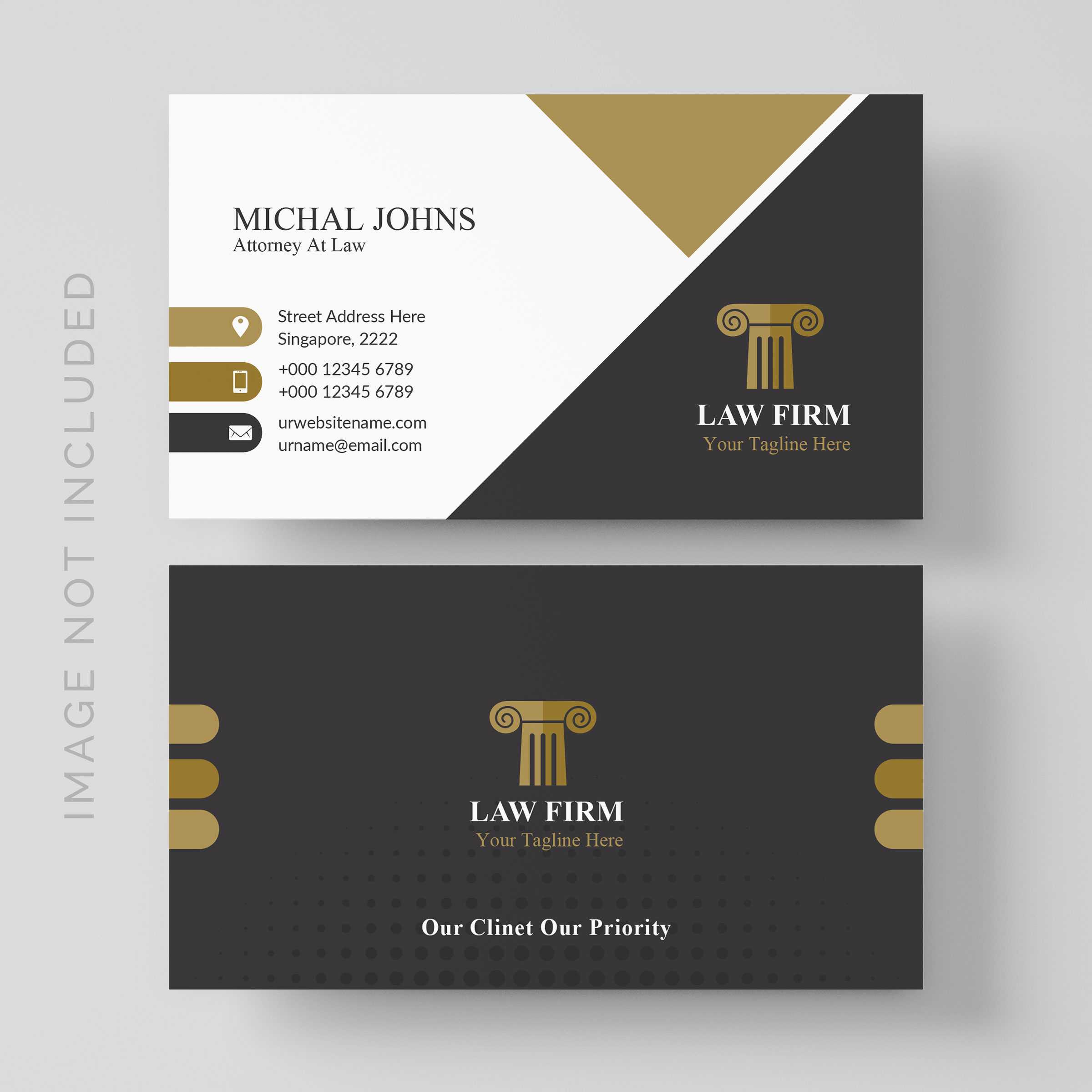 Lawyer Business Card Free Vector Art – (7 Free Downloads) Within Lawyer Business Cards Templates