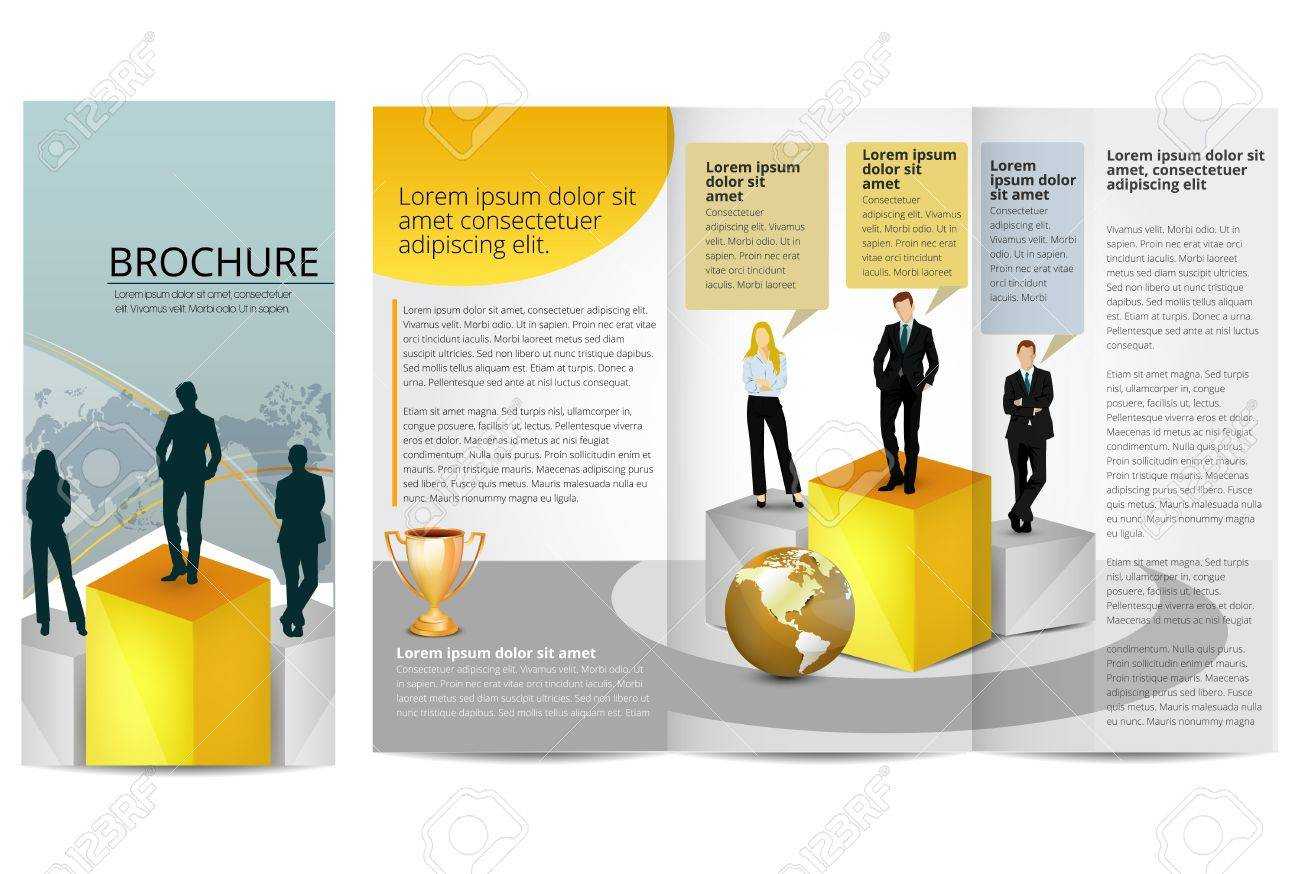 Leadership Training Progress Brochure Template pertaining to Training Brochure Template