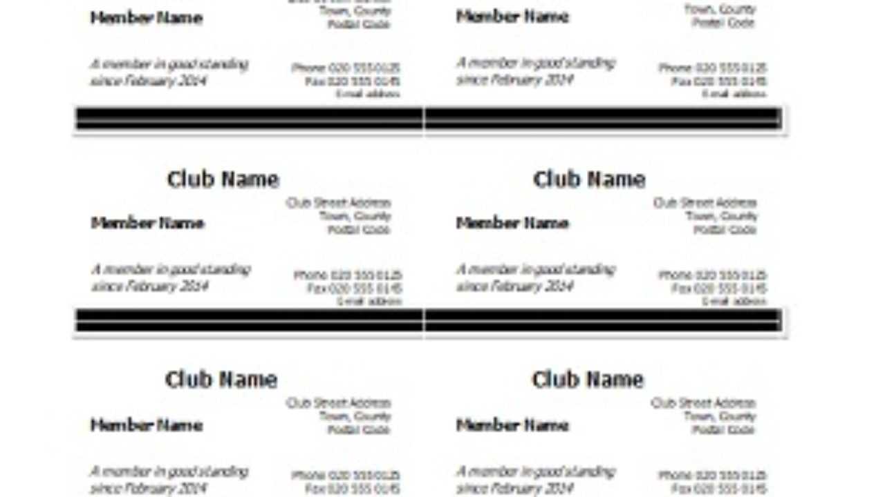 Library Membership Card Templates – Office Templates For Library Catalog Card Template
