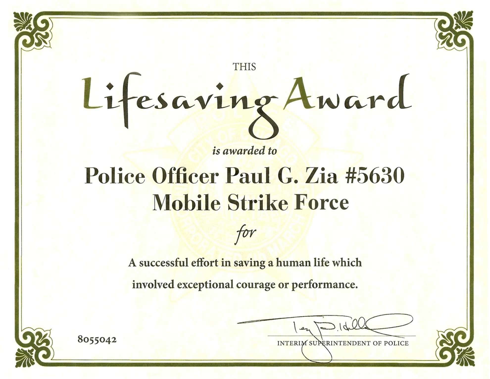 Life Saving Award Certificate Template – Barati.ald2014 Inside Pageant Certificate Template