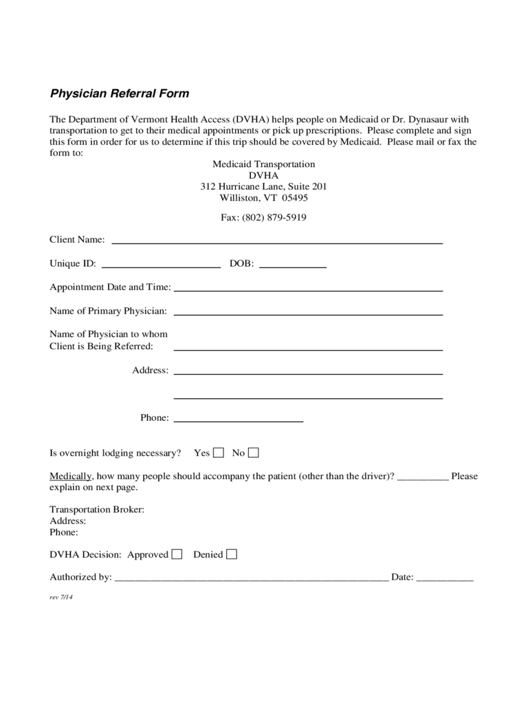 Medical Referral Form – 2 Free Templates In Pdf, Word, Excel For Referral Certificate Template