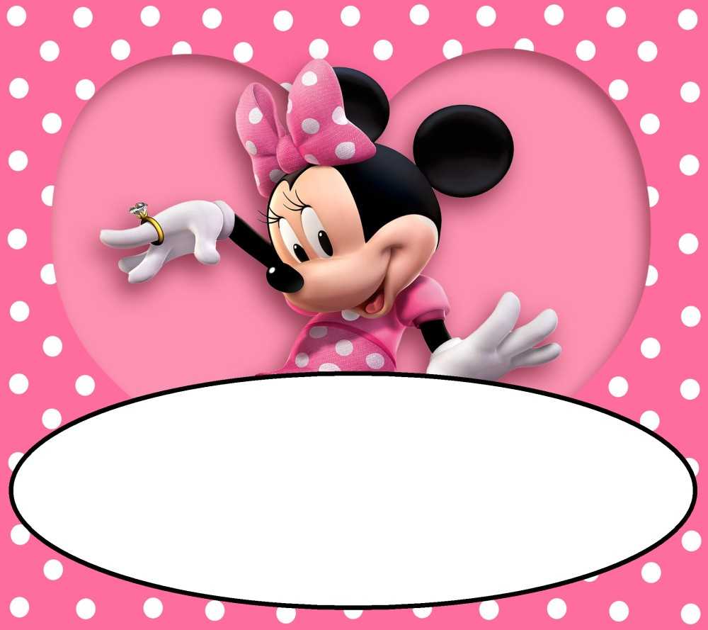 Minnie Mouse Free Printable Invitation Templates Throughout Minnie Mouse Card Templates