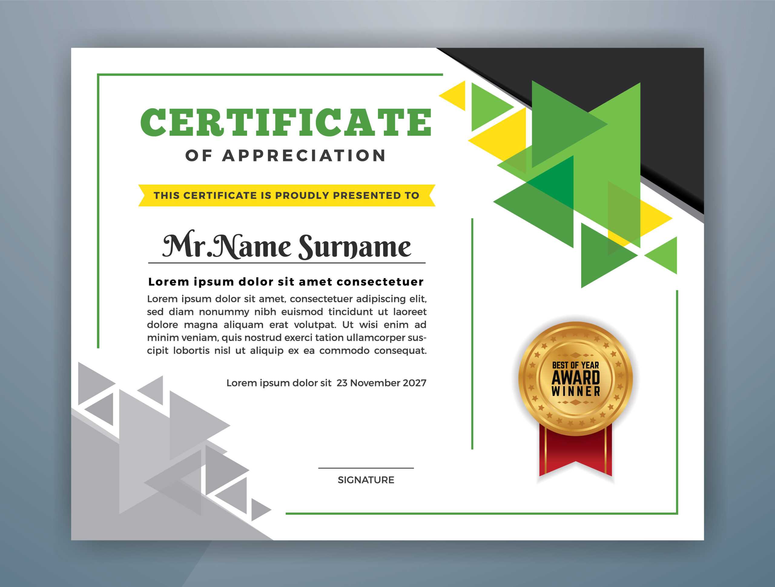 Multipurpose Professional Certificate Template Design With Boot Camp Certificate Template