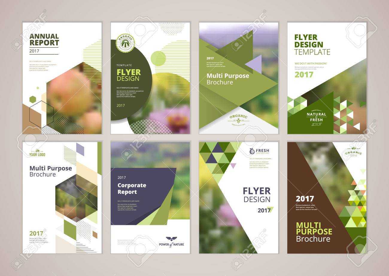 Natural And Organic Products Brochure Cover Design And Flyer.. In Product Brochure Template Free