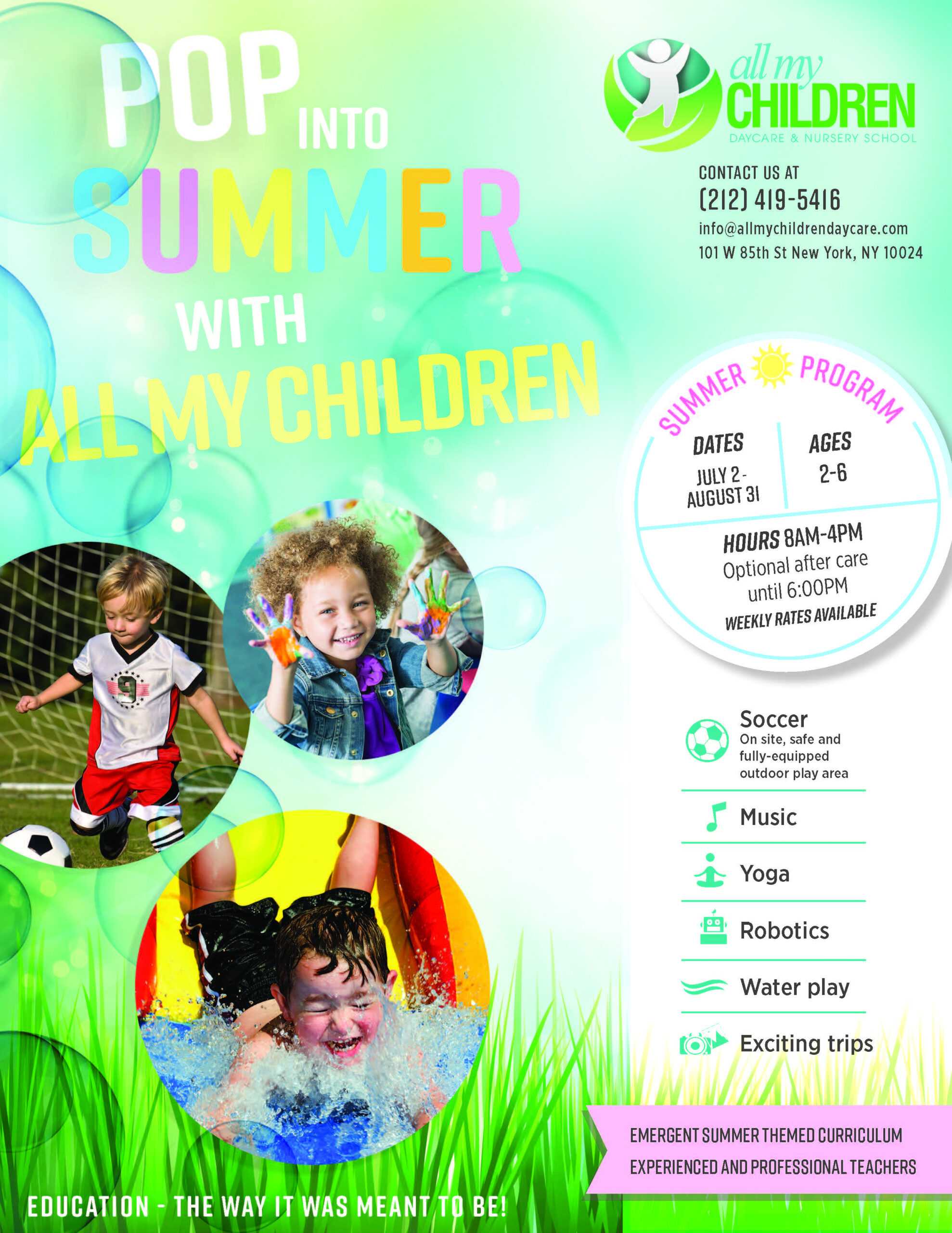 Nursery School Brochure – Karati.ald2014 Regarding Play School Brochure Templates