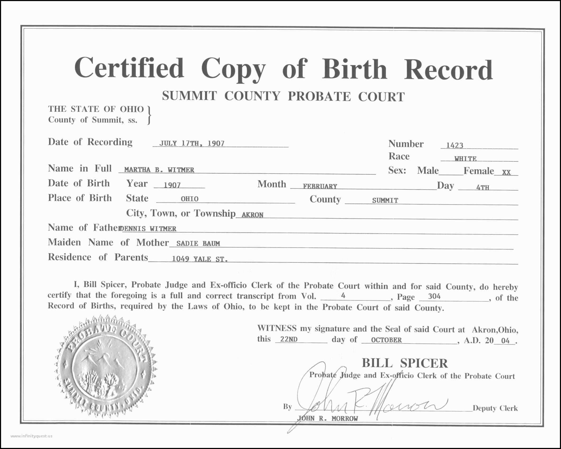 Official Blank Birth Certificate Template – Karan.ald2014 For Editable Birth Certificate Template