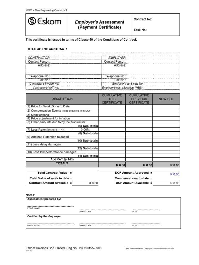 Payment Certificate Template - Docshare.tips Inside Certificate Of Payment Template