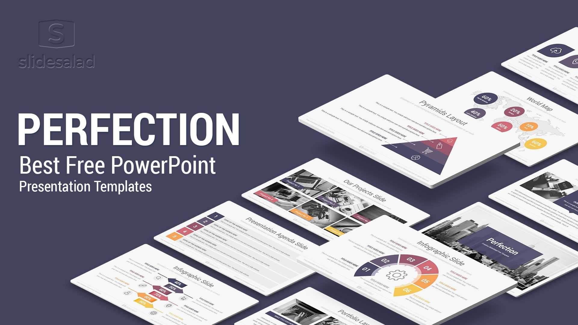 Perfection Free Powerpoint Presentation Template – Free Download Intended For Business Card Template Powerpoint Free