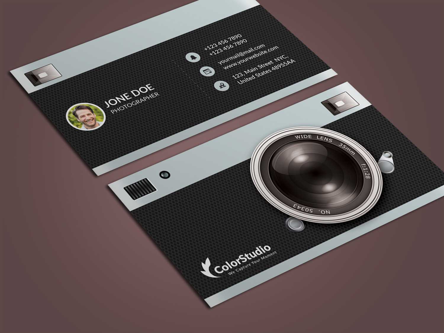 Photography Business Cards Psd Free Download - Karan.ald2014 Throughout Photography Business Card Templates Free Download