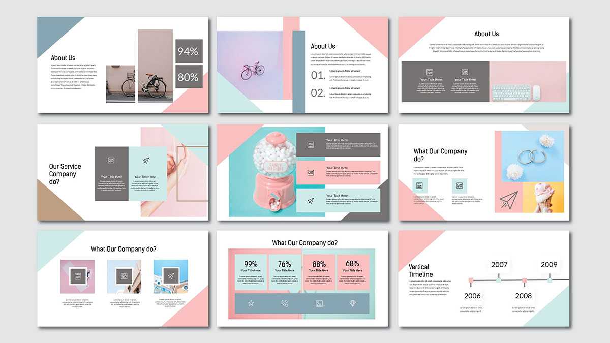 Pink Pastel Free Powerpoint Template Regarding Pretty Powerpoint Templates