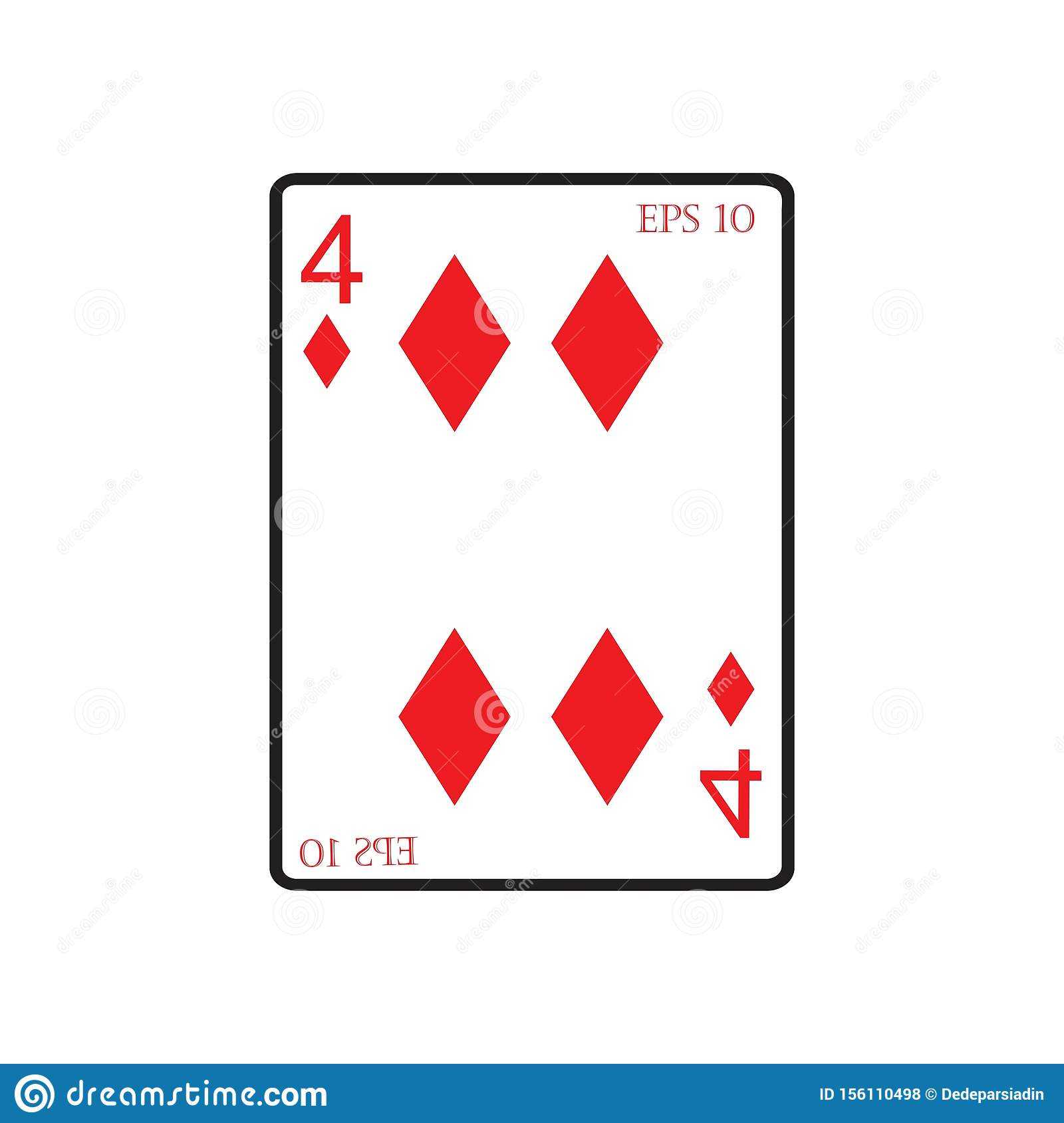 Playing Card Vector Icon Illustration Design Stock Vector With Regard To Playing Card Design Template