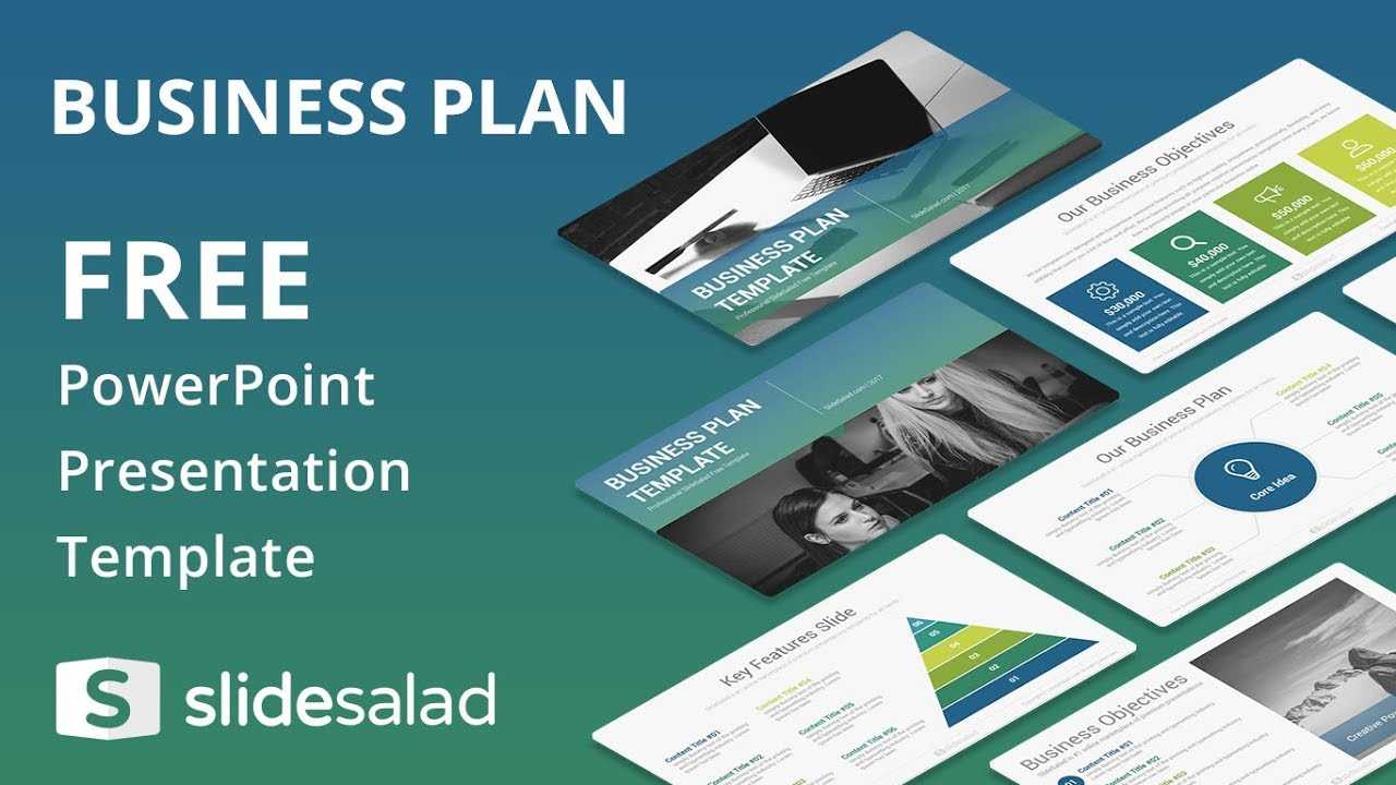 Powerpoint Business N Template Free Design Slidesalad Nulled Regarding Business Card Template Powerpoint Free
