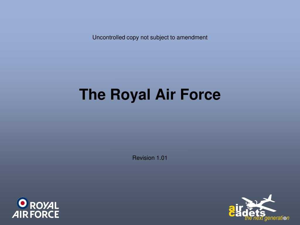 Ppt – The Royal Air Force Powerpoint Presentation, Free With Raf Powerpoint Template