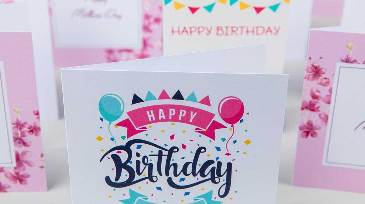 Print Greeting Cards | Custom Greeting Cards | Digital For Birthday Card Template Indesign