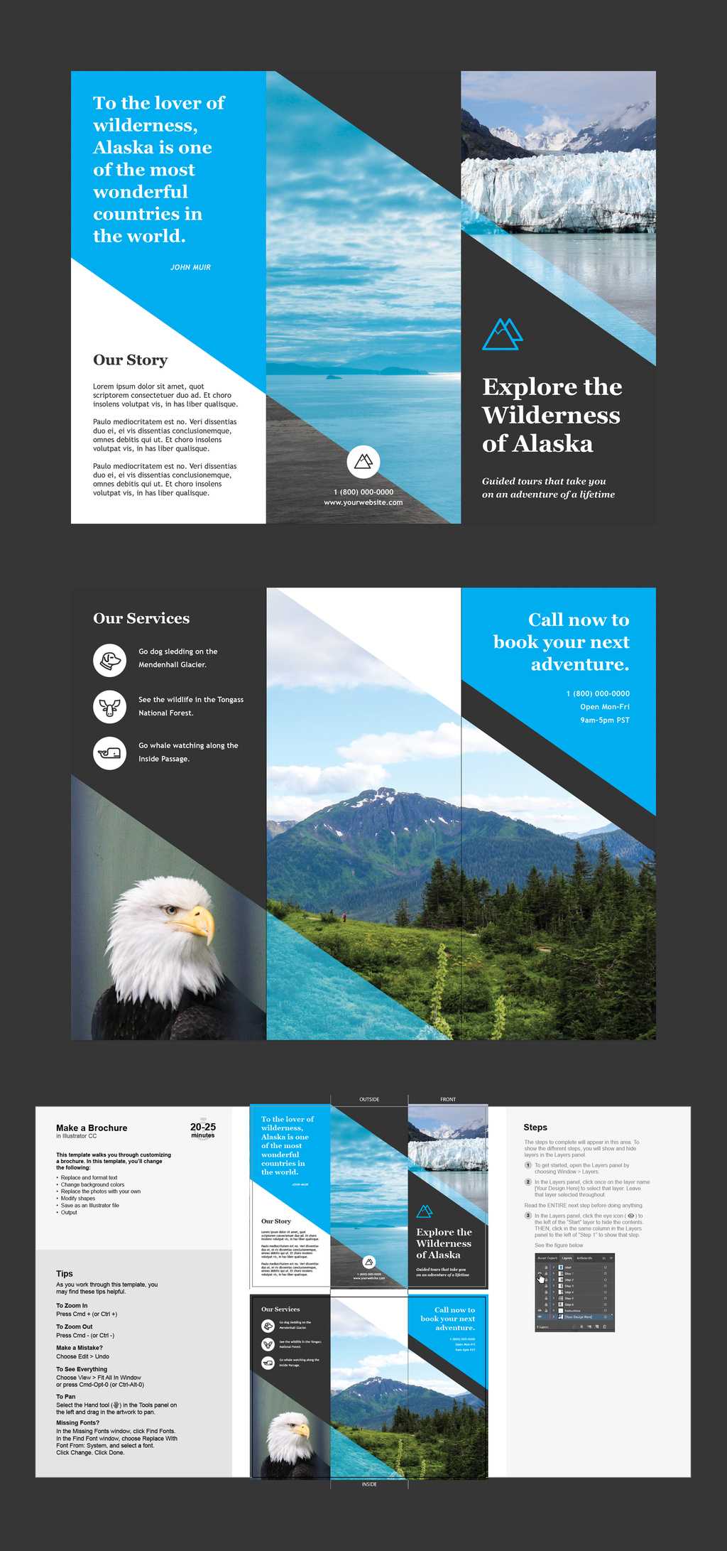 Brochure Templates Adobe Illustrator