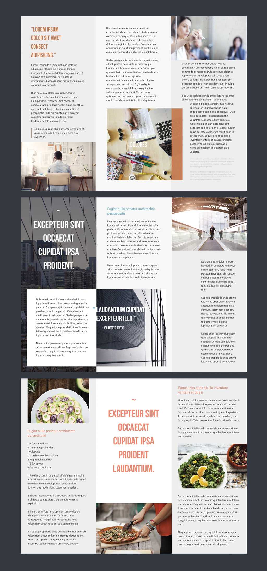 Professional Brochure Templates | Adobe Blog Throughout Adobe Illustrator Brochure Templates Free Download