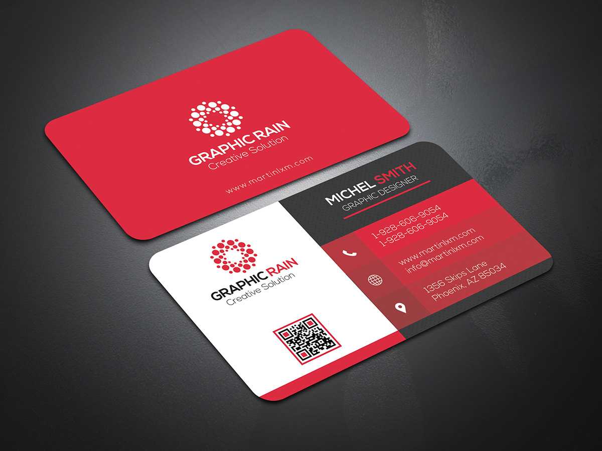 Psd Business Card Template On Behance Pertaining To Template Name Card Psd