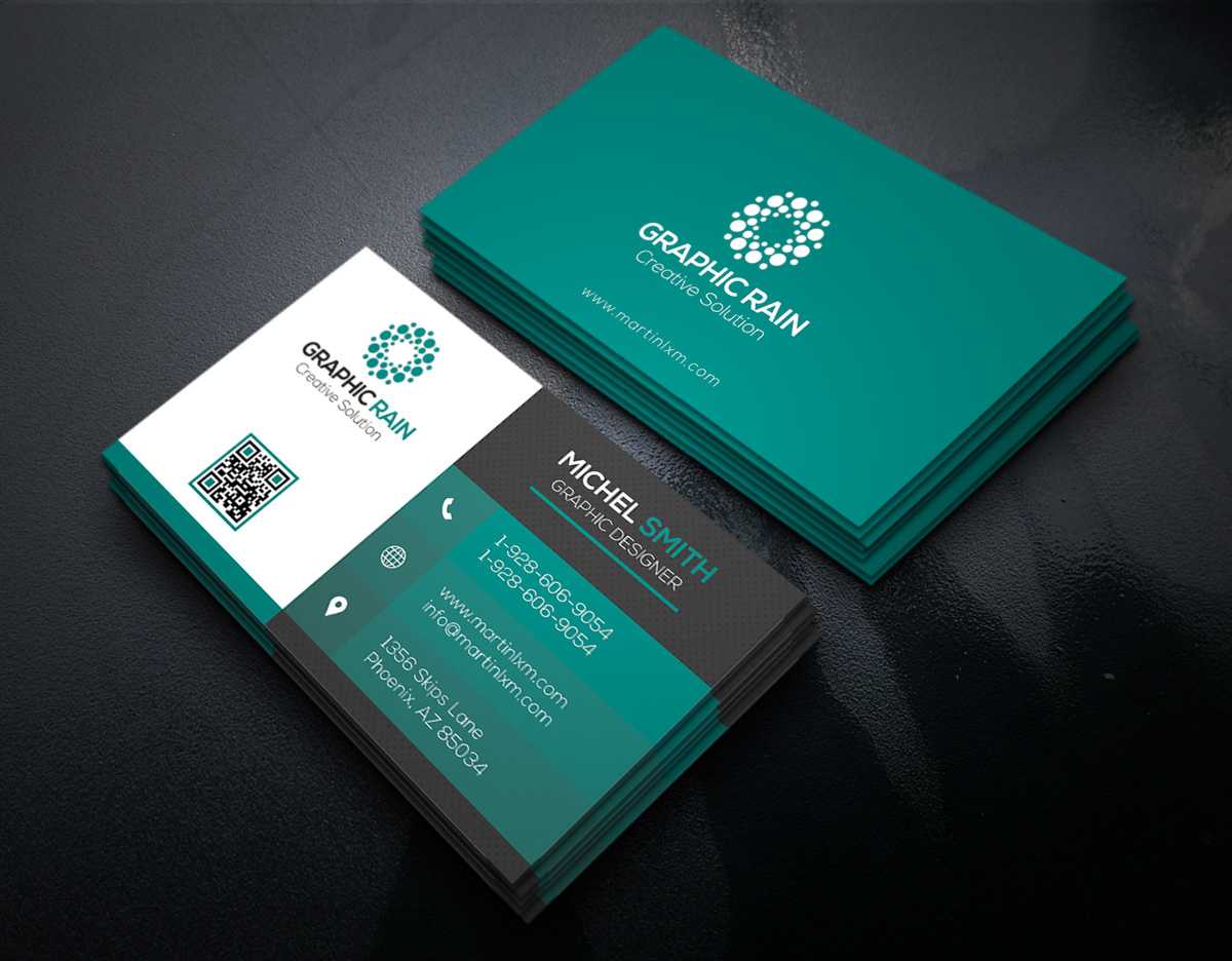 Psd Business Card Template On Behance With Psd Visiting Card Templates