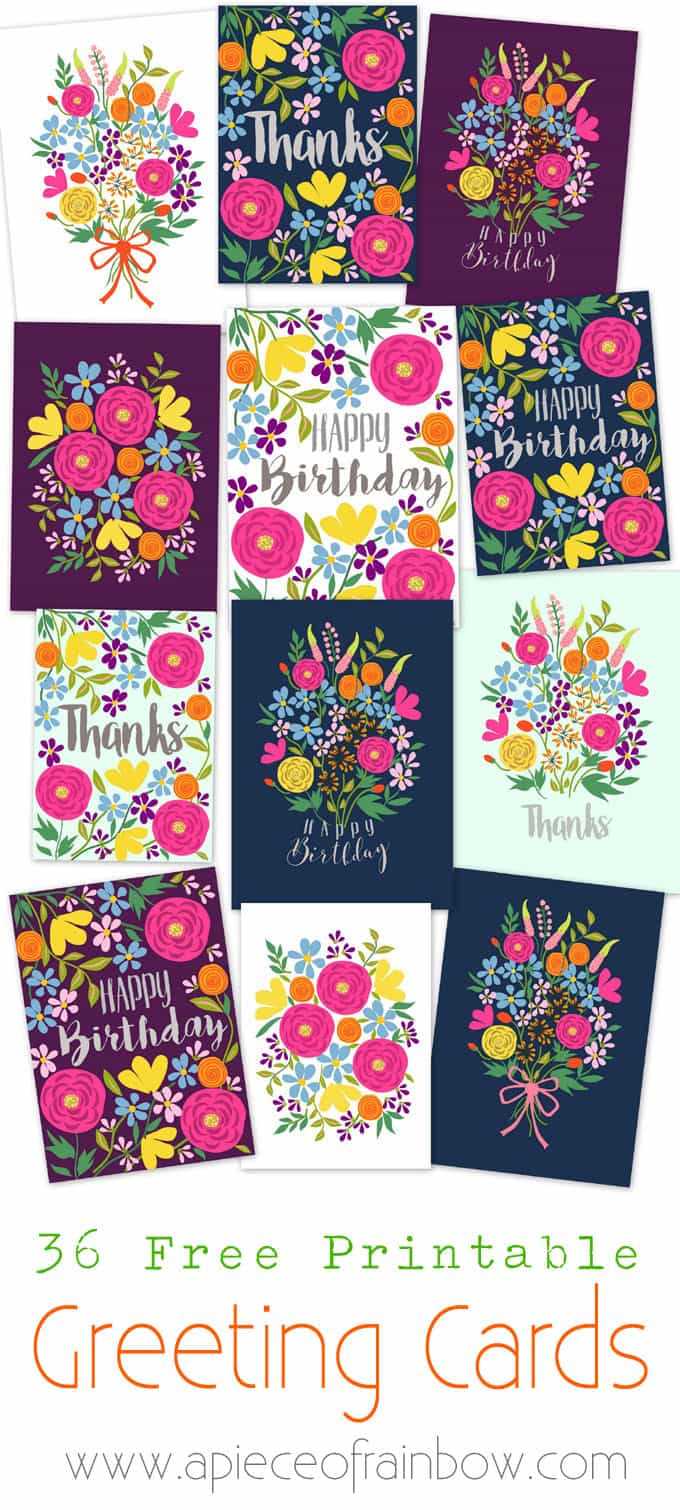Rainbow Birthday Card Template – Cards Design Templates Inside Photoshop Birthday Card Template Free