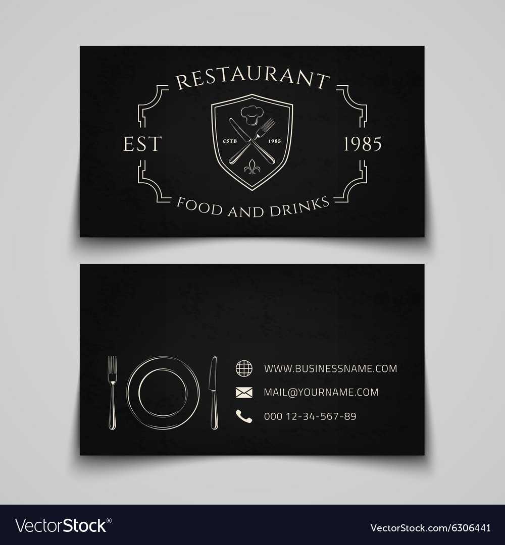 Restaurant Business Card Template Pertaining To Frequent Diner Card Template