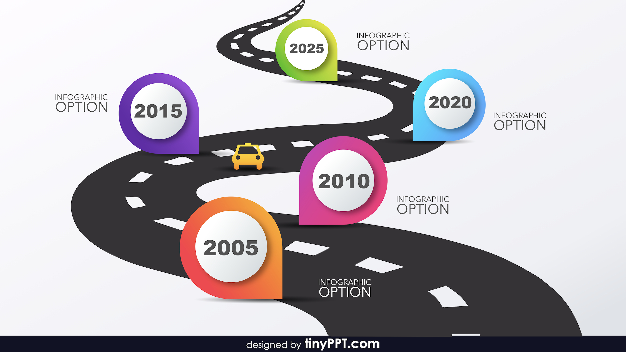 Roadmap Ppt Template With Powerpoint Animated Templates Free Download 2010