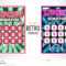 Scratch Off Lottery Ticket Vector Design Template Stock within Scratch Off Card Templates