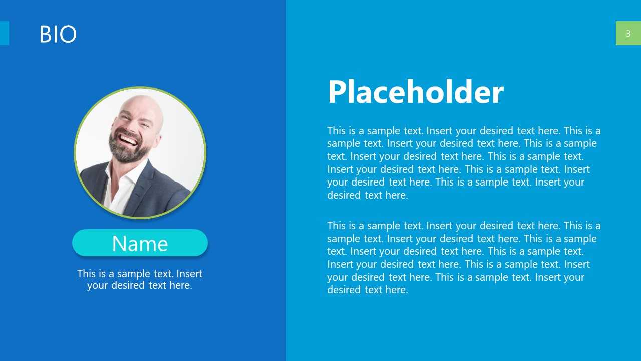 Self Introduction Powerpoint Template Intended For Biography Powerpoint Template