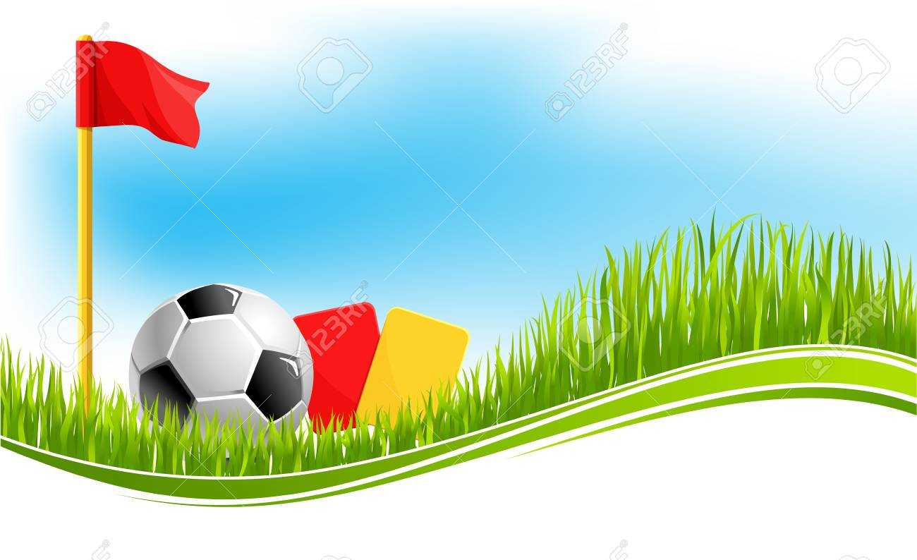 Soccer Or Football Game Background Design Template For Fan Club.. With Football Referee Game Card Template