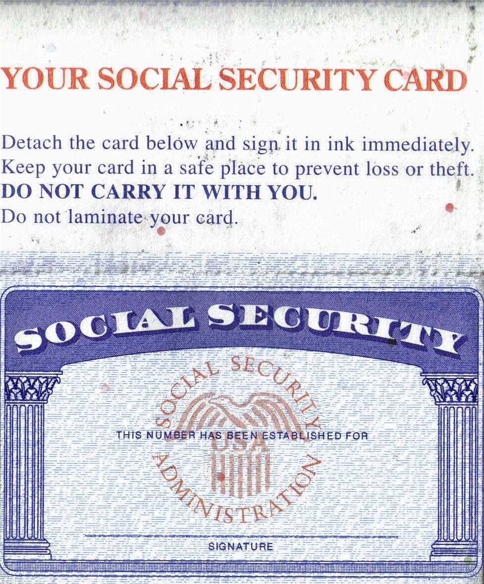 Social Security Card Template - Leaks - Nulled For Ssn Card Template