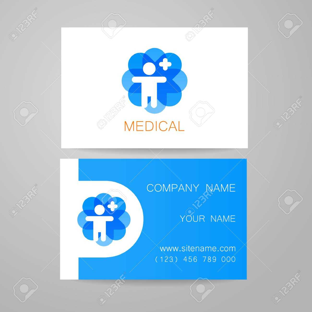 Template Of Medical Business Cards. In Medical Business Cards Templates Free