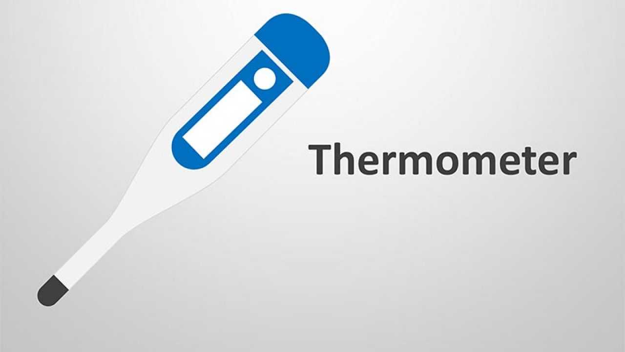 Thermometer – Business Analogy Graphics Intended For Thermometer Powerpoint Template