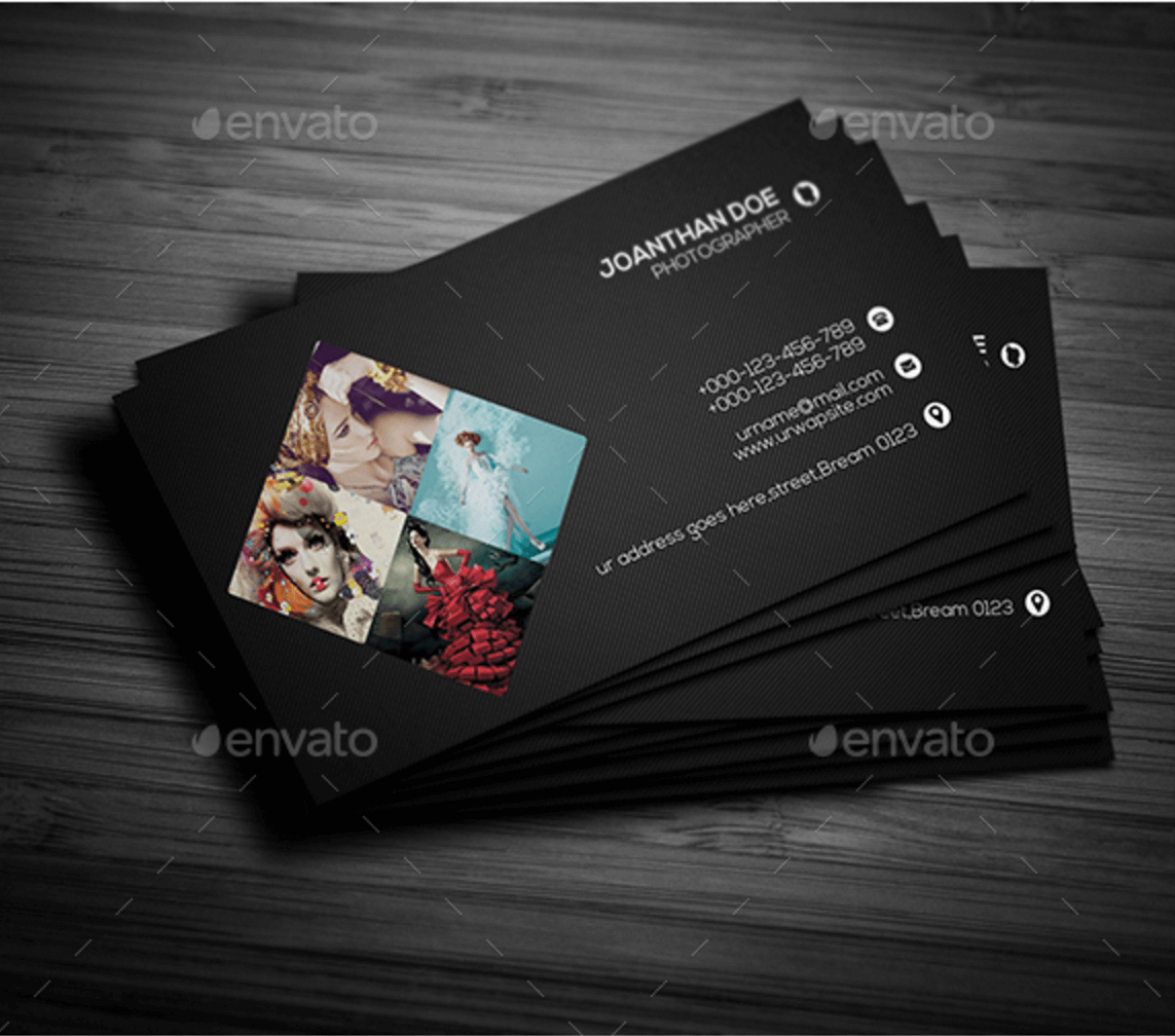 Top 26 Free Business Card Psd Mockup Templates In 2019 In Free Business Card Templates For Photographers