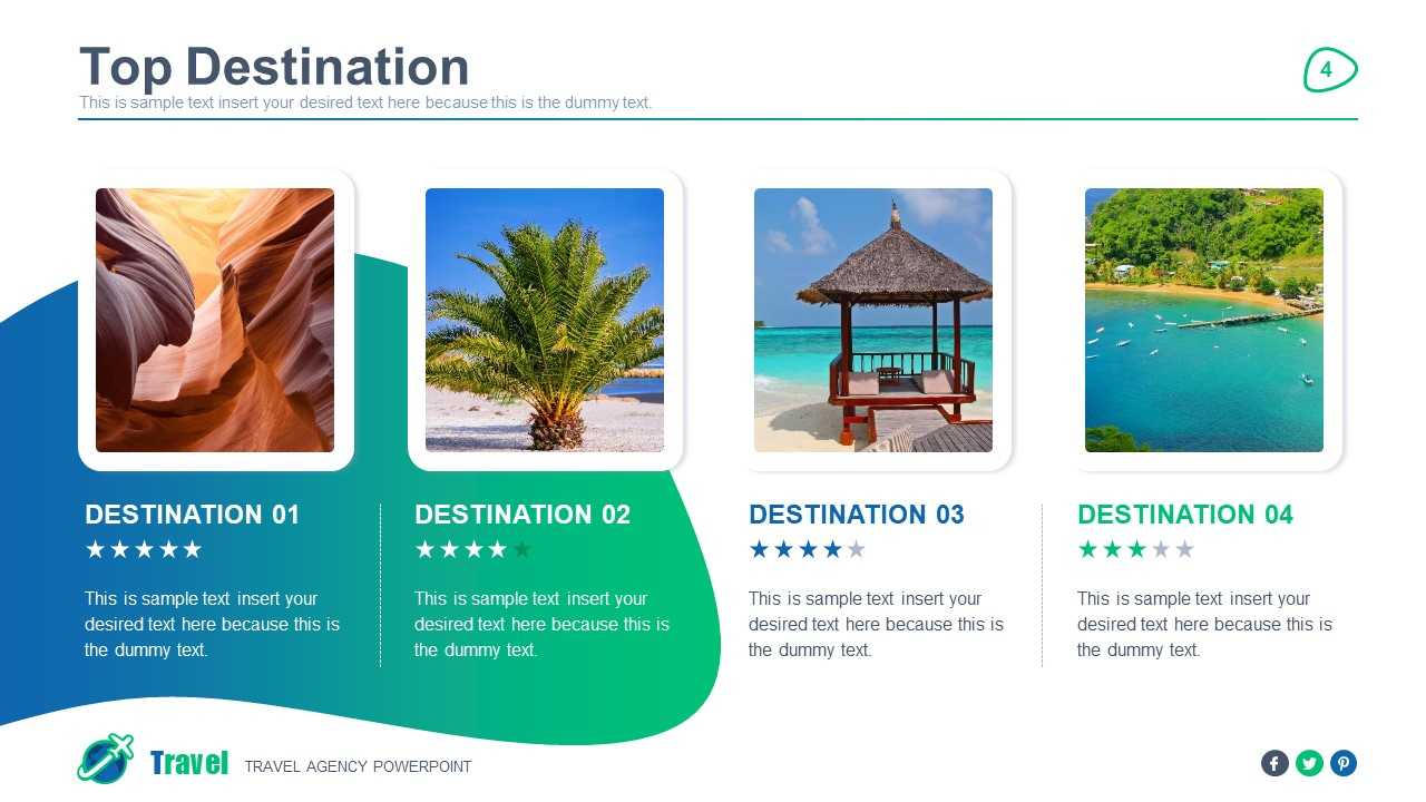 Travel Agency Powerpoint Template Pertaining To Powerpoint Templates Tourism