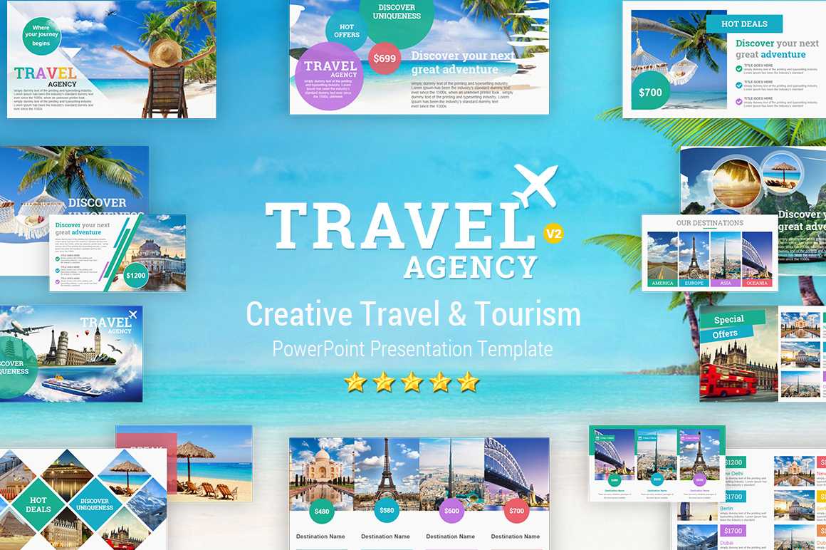 Travel And Tourism Powerpoint Presentation Template - Yekpix throughout Tourism Powerpoint Template