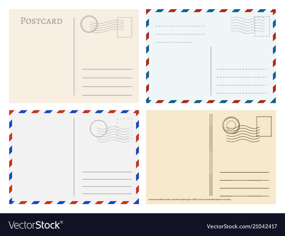 Travel Postcard Templates Greetings Post Cards for Post Cards Template