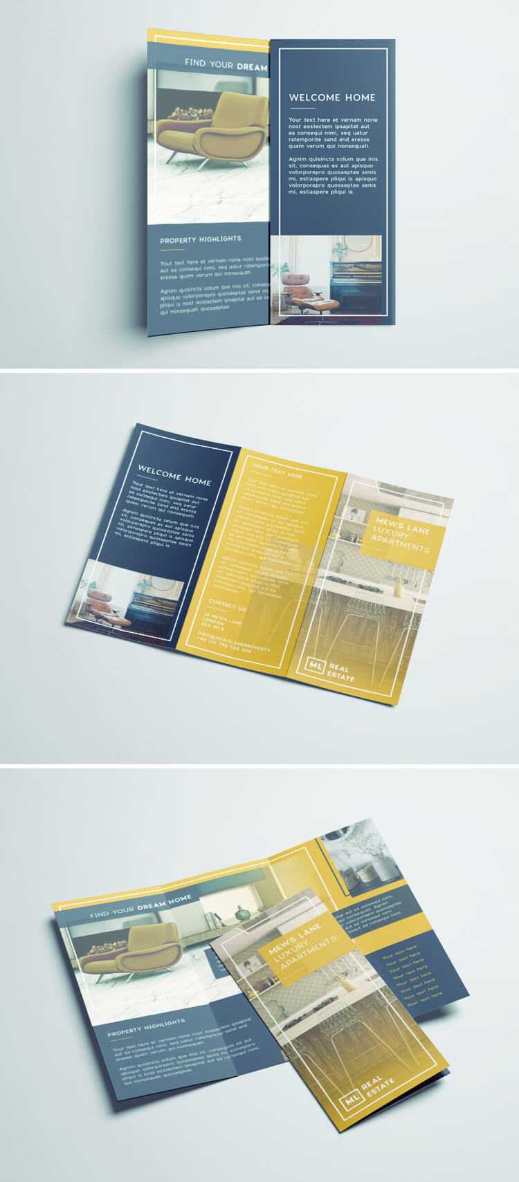 Tri Fold Brochure | Free Indesign Template Inside Adobe Indesign Tri Fold Brochure Template